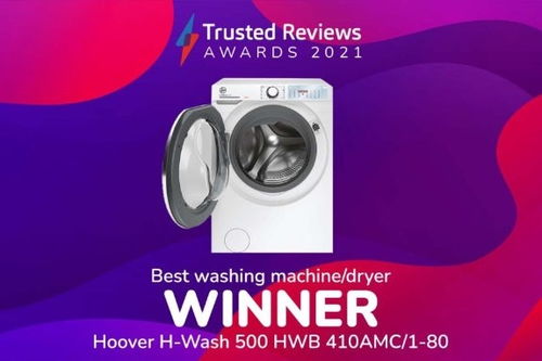 英國消費者評選最信賴洗衣機品牌，海爾智家旗下Hoover榮獲2021年最佳